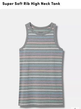 Torrid women’s size 1 Super Soft Rib High Neck Tank